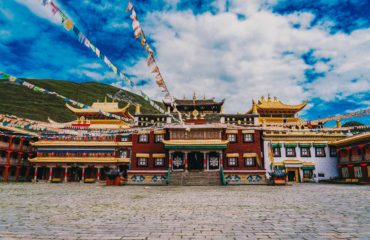 Tibetan Buddhism at Tagong Temple, Sakya,Ganzi Prefecture, Sichuan, China
