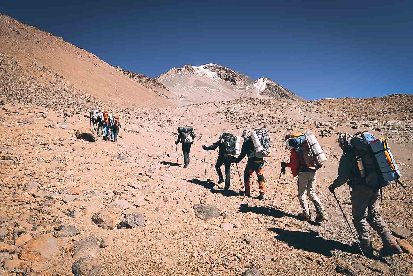 Ascent of Llullaillaco