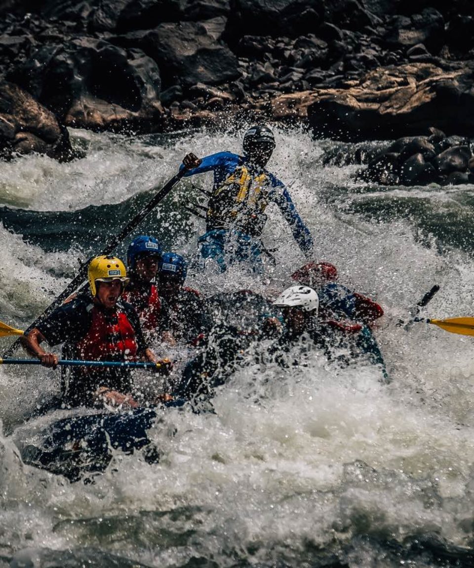 Rafting the Zambezi11