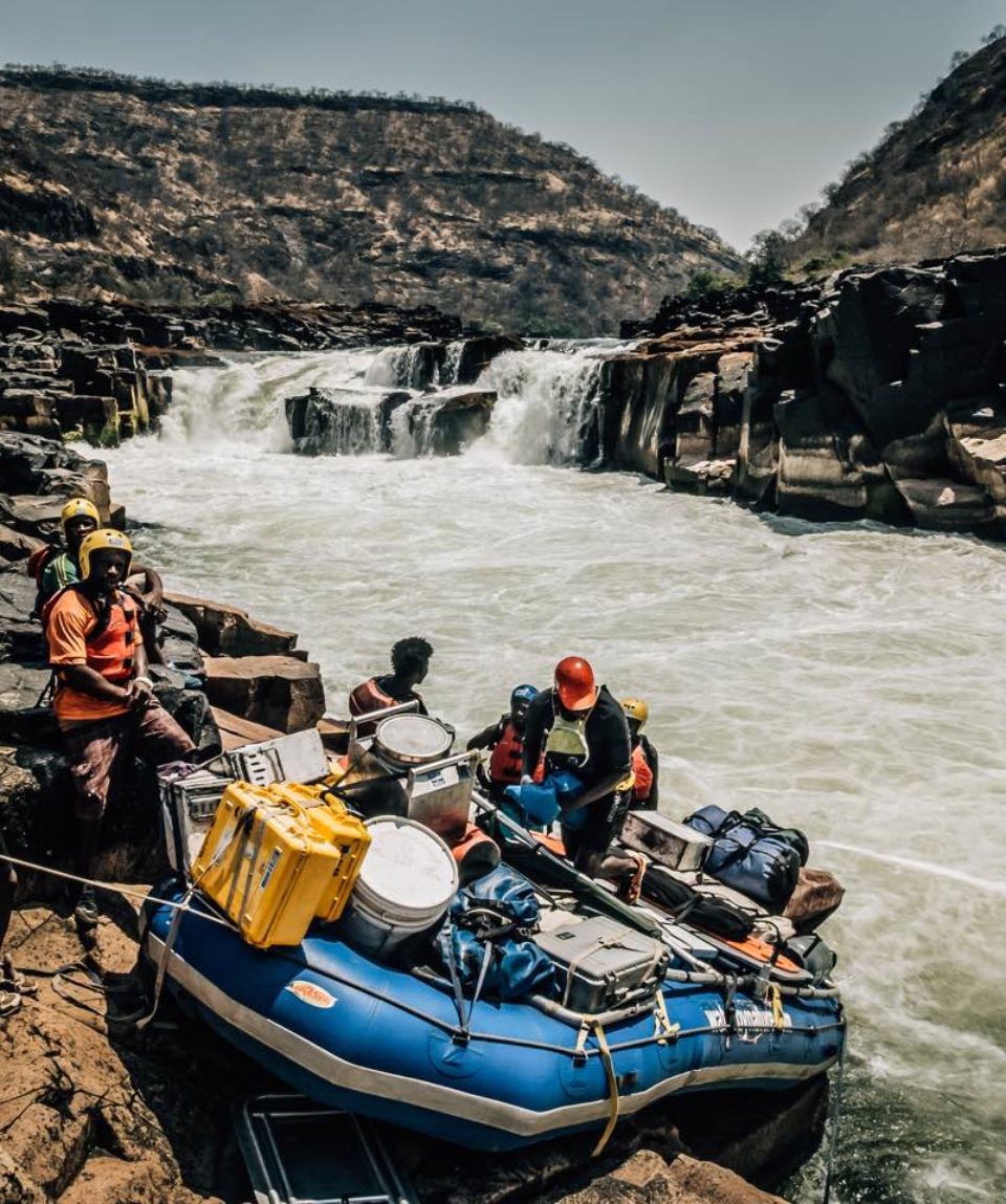 Rafting the Zambezi23