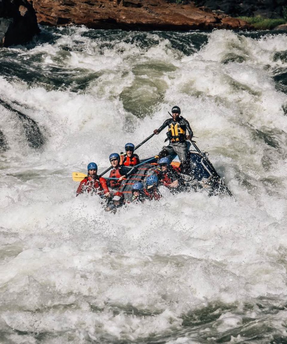 Rafting the Zambezi9